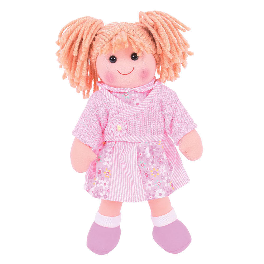 Bigjigs Toys Soft Plush Abigail (34cm) Doll Ragdoll Cuddly Toy | eBay