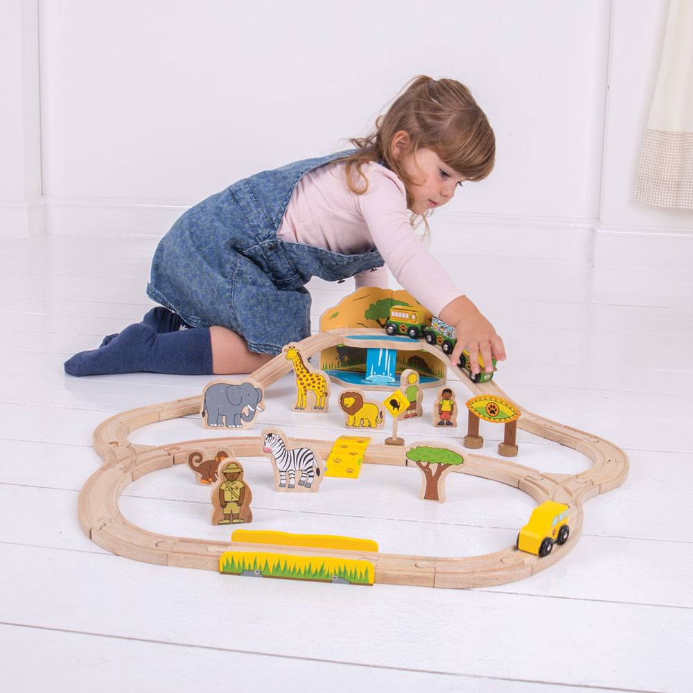 bigjigs train table with drawers
