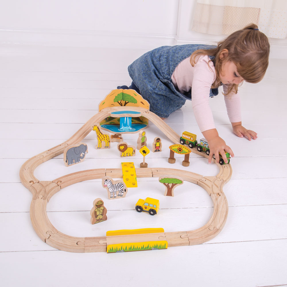 bigjigs train table with drawers