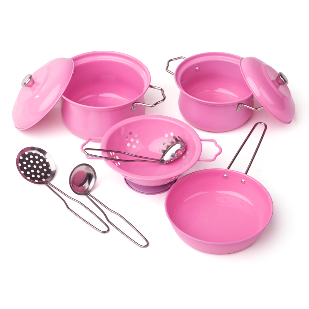 pink cookware set target